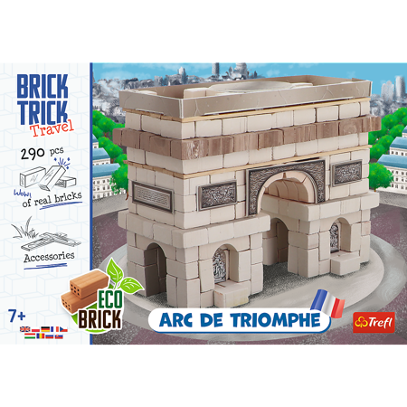 Trefl Brick Trick Podróże Buduj z cegły Łuk Triumfalny L 615517