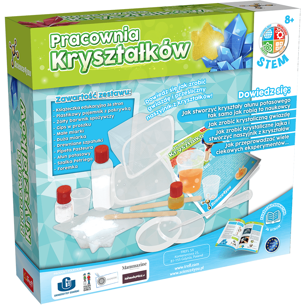 Trefl Science4you Pracownia Kryształków 611137