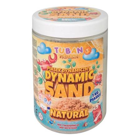 Tuban Piasek dynamiczny 1kg naturalny 035570