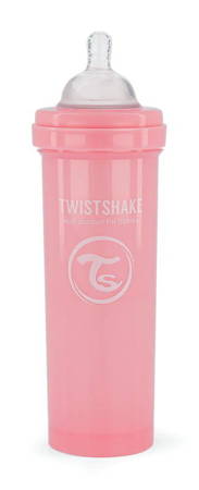 Twistshake Butelka Anti-Colic 330 ml Pastel Pink 122612
