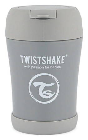 Twistshake Insulated Food Container 350 ml Grey 127518