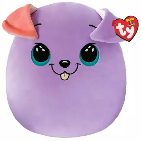 Ty Squish-a-Boos fioletowy pies Bitsy 30 cm 393121