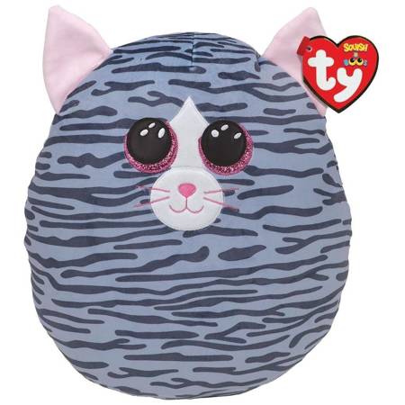 Ty Squish-a-Boos szary kot Kiki 30 cm large