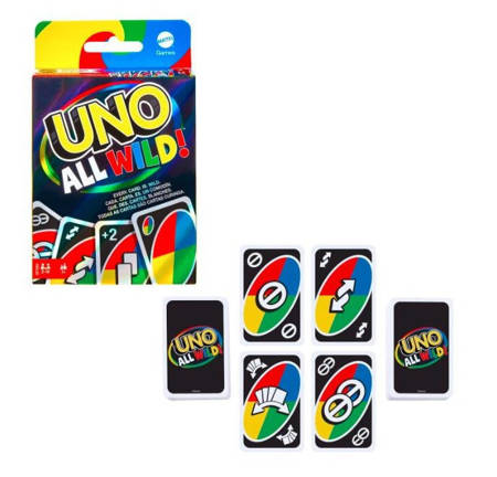 Uno All Wild! Dzikie karty HHL33 070633