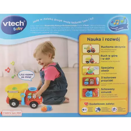 Vtech wywrotka małego budowniczego 604801