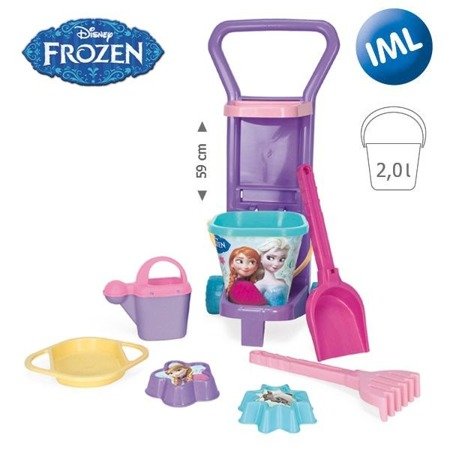 Wózek z kpl letnim frozen 77970 wader -