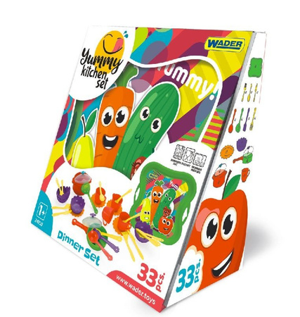 Yummy kitchen set-zestaw obiadowy 24100 wader