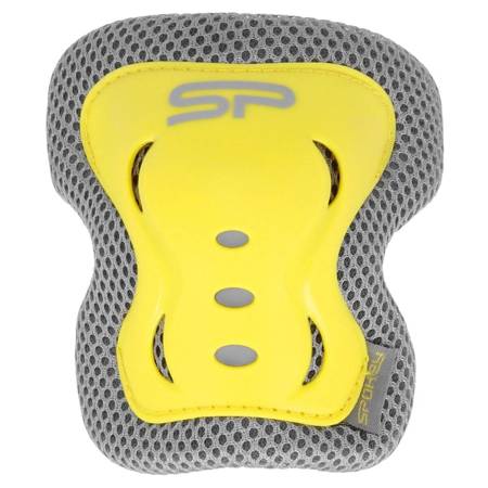 Zestaw ochraniaczy dziecięcych/młodzieżowych (na kolana, nadgarstki i łokcie) SHIELD S żółty 409300