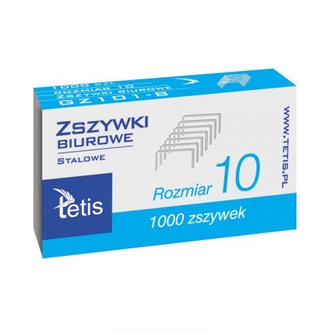 Zszywki 10 tetis 015096 gz101-b /10/