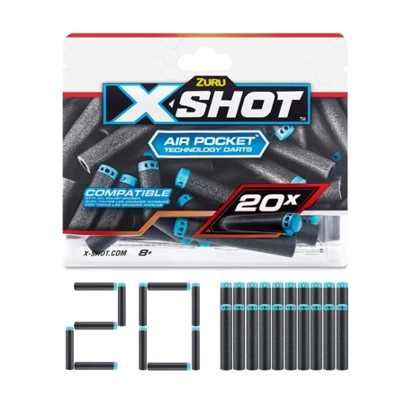 Zuru X-Shot Excel Zestaw 20 strzałek 047946