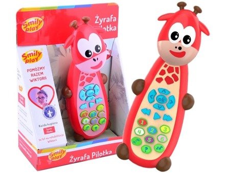 Żyrafa pilotka smily play 817992 an s16550