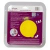 B.box silikonowa miseczka z przyssawką i łyżeczką lemon sherbet 004738