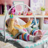 BRIGHT STARTS Leżaczek bujaczek z wibracją Rosy Rainbow 0m+ do 18 kg 130302