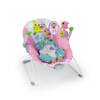 BRIGHT STARTS Leżaczek z wibracjąi Pink Paradise™ 0m+ do 9 kg 167322