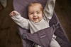 BabyBjorn leżaczek Bliss Cotton dark Purple (rama Dark Grey) 060341