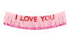 Baner I Love You 150x13cm mix 012035