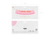 Baner I Love You 150x13cm mix 012035