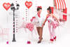 Baner Valentines Day 150x13cm mix 012042