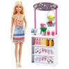 Barbie GRN75 Lalka + barek Smoothie zestaw 908954