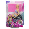 Barbie HJT13 Lalka na wózku inwalidzkim 094127