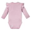 Body z falbankami SIMPLY COMFY wrzosowy 086