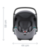 Britax Romer Baby Safe iSense i-Size Fotelik Samochodowy 0-13kg + Baza Flex iSENSE Frost Grey