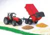 Bruder 02045 traktor massey ferguson 7480 z przyczepą wywrotką 020453