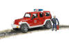 Bruder 02528 jeep wrangler unlimited rubicon straż poż.św.dźw. Z fig.strażaka 025281