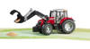 Bruder 03047 traktor massey ferguson 7600 z ładowarką czołową 030476