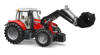 Bruder 03047 traktor massey ferguson 7600 z ładowarką czołową 030476