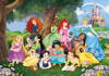 Clementoni Puzzle 104 Super Kolor Disney Princess 257430