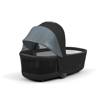 Cybex Priam 4.0 Lux Carry Cot Deep Black NEW 2022