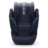 Cybex fotelik samochodowy solution s i-fix soho grey mid grey