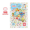 CzuCzu Obserwacyjne puzzle Mapa Polski 5+ 100el 493198