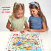 CzuCzu Obserwacyjne puzzle Mapa Polski 5+ 100el 493198