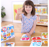 Czuczu: puzzle z dziurką-pociąg do liczenia 3+ 490753