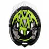 Kask rowerowy meteor marven l 58-61cm white/neon green 