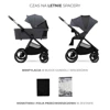 Kinderkraft  Nea 2 Deep Grey 2w1 926022 Wózek wielofunkcyjny