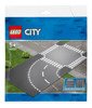 Lego 60237 zakręt i skrzyżowanie 