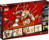 Lego 71702 ninjago złota zbroja
