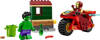 Lego 76287 Super Heroes Iron Man z motocyklem i Hulk 