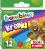 Maj kredki bambino 12kol woskowe 000225