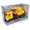 Middle truck dźwig żółty w kartonie wader 32122