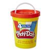 Play-doh e5207/e5045_nl asst ciastolina super tuba 4 kolory:
-czerwony,żółty,biały,niebieski-