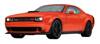 Puzzle Ravensburger 3D Pojazdy Dodge Challenger RT 112845