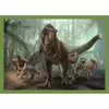 Puzzle Trefl 4w1 Groźne dinozaury Jurasic World 346077