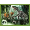 Puzzle Trefl 4w1 Groźne dinozaury Jurasic World 346077