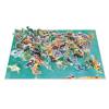 Puzzle edukacyjne z figurkami 3d dinozaury 200 elementów janod 326791