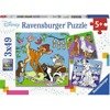 Puzzle ravensburger 3*49el disney przyjaciele 080434