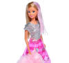 Steffi Flamingo glitter hair 073886